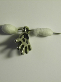 Andrea Geada - algodão, conta plastico